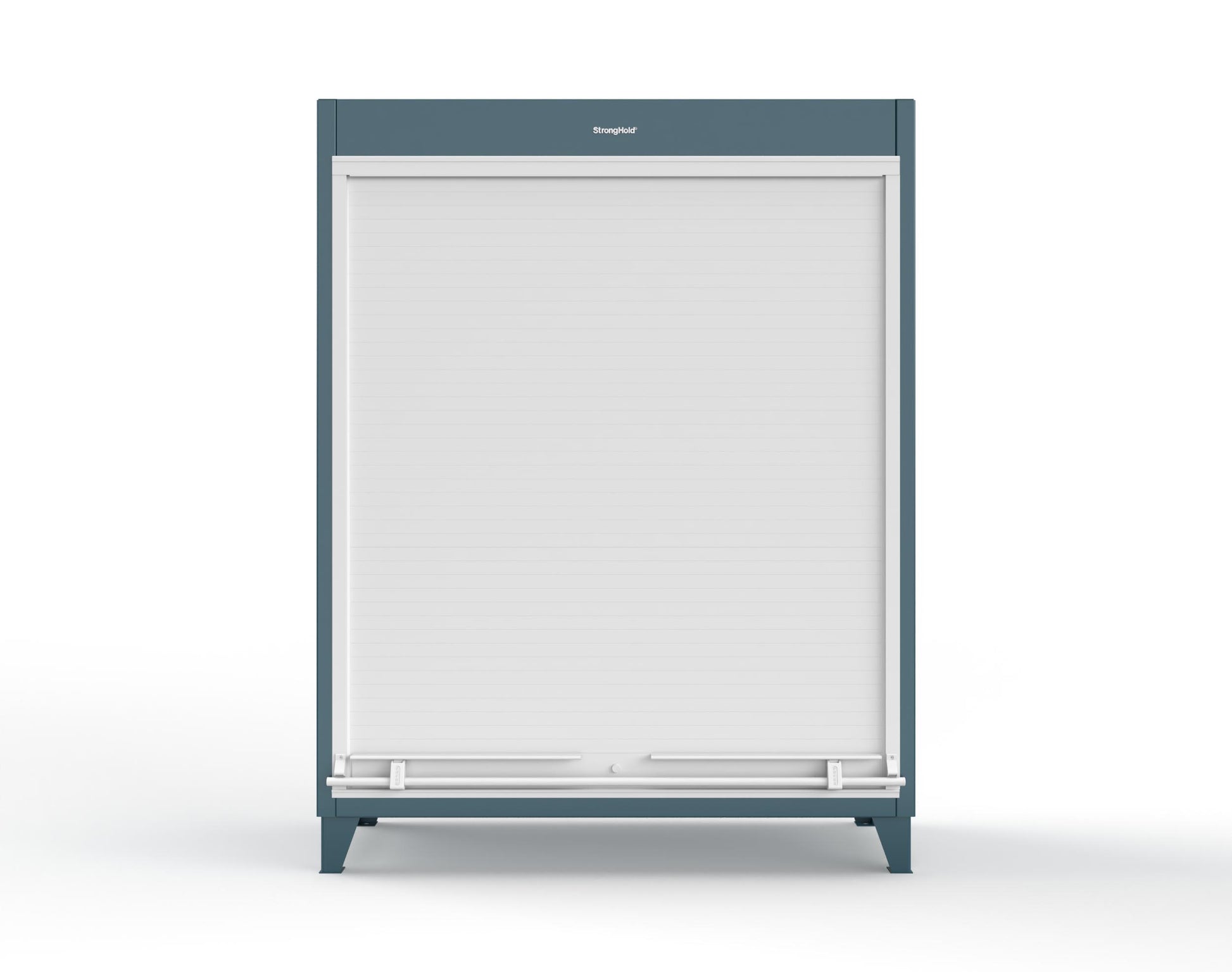 Extreme Duty 12 GA Cabinet with Roll-Up Door, 4 Shelves - 60 In. W x 24 In. D x 78 In. H - 56-RUDD-244-5001