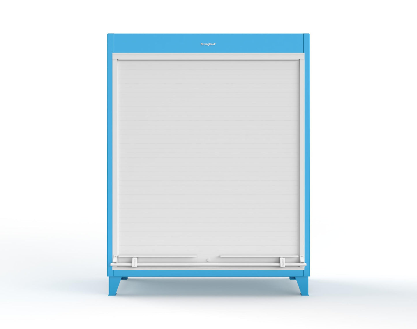 Extreme Duty 12 GA Cabinet with Roll-Up Door, 4 Shelves - 60 In. W x 24 In. D x 78 In. H - 56-RUDD-244-5012