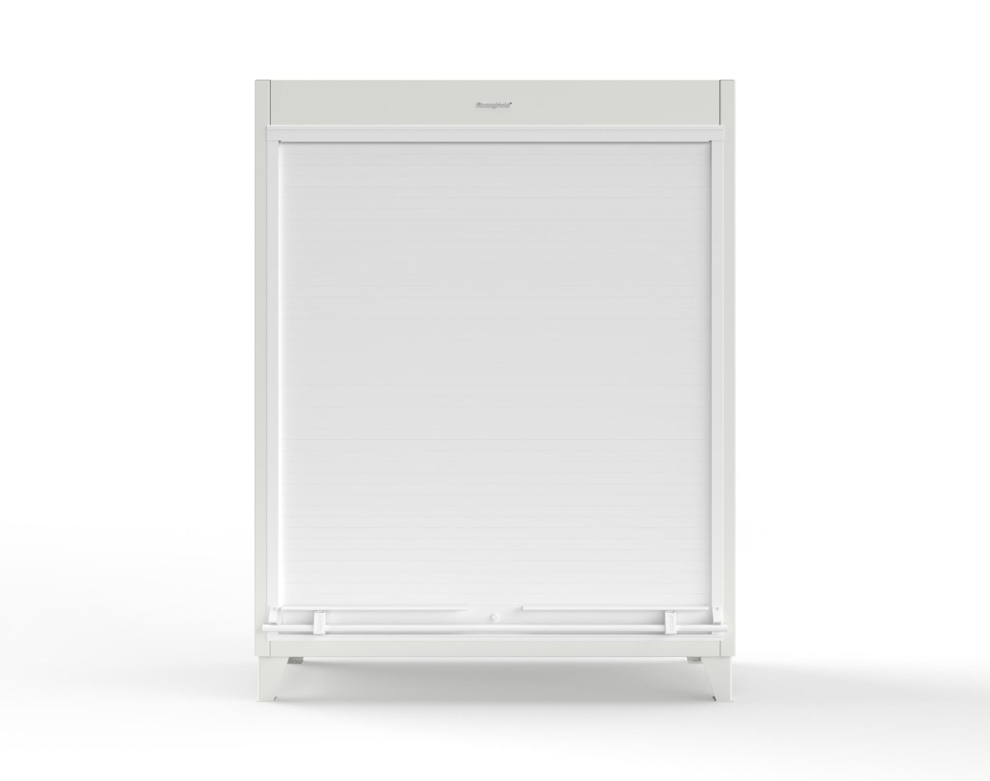 Extreme Duty 12 GA Cabinet with Roll-Up Door, 4 Shelves - 60 In. W x 24 In. D x 78 In. H - 56-RUDD-244-9003