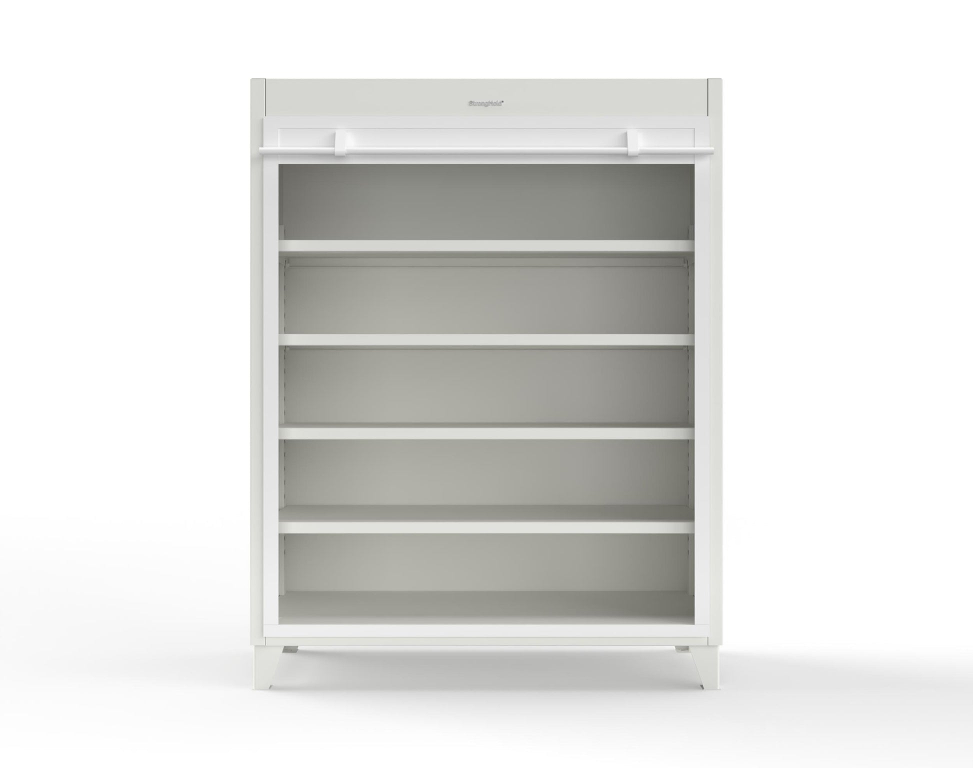 Extreme Duty 12 GA Cabinet with Roll-Up Door, 4 Shelves - 60 In. W x 24 In. D x 78 In. H - 56-RUDD-244-9003