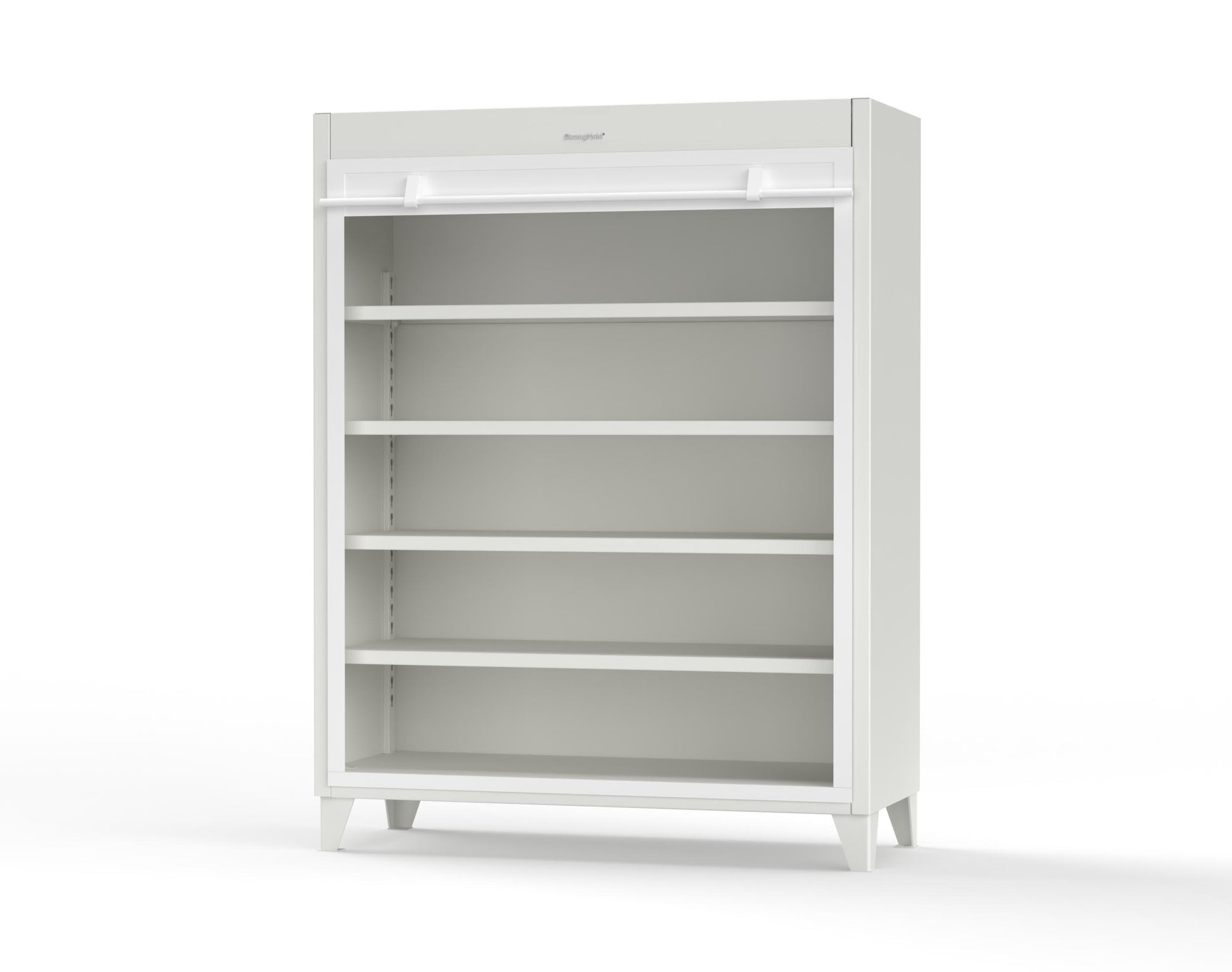 Extreme Duty 12 GA Cabinet with Roll-Up Door, 4 Shelves - 60 In. W x 24 In. D x 78 In. H - 56-RUDD-244-9003