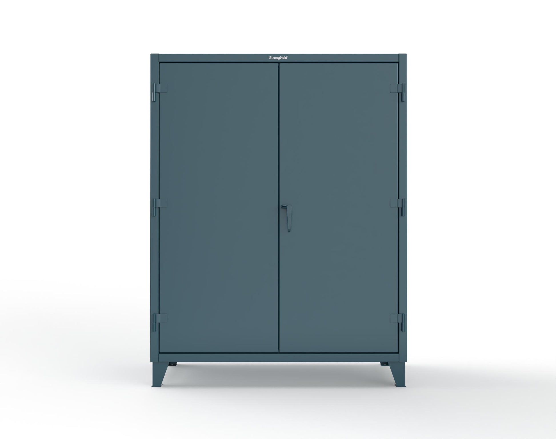 Extreme Duty 12 GA Uniform Cabinet with Hanger Rod, 1 Shelf - 60 In. W x 24 In. D x 78 In. H - 56-WR-241-5001