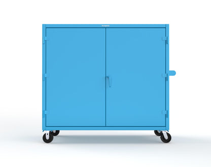 Extreme Duty 12 GA Mobile Rigging Cabinet with 7 Half-Width Drawers, 2 Shelves – 72 in. W x 24 in. D x 68 in. H - 65-242-7/5DB-CA-5012