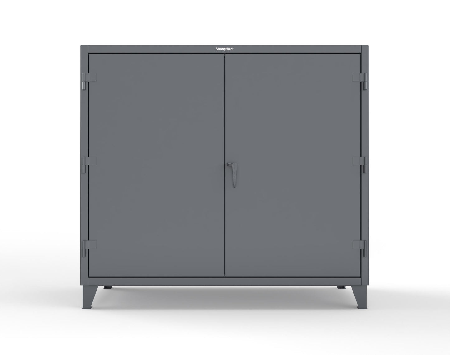 Extreme Duty 12 GA Cabinet with 3 Shelves - 72 In. W x 24 In. D x 66 In. H - 65-243-7024