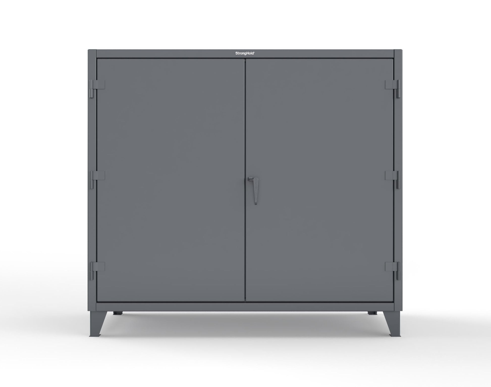 Extreme Duty 12 GA Cabinet with 3 Shelves - 72 In. W x 24 In. D x 66 In. H - 65-243-7024