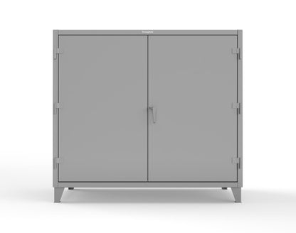 Extreme Duty 12 GA Cabinet with 3 Shelves - 72 In. W x 24 In. D x 66 In. H - 65-243-7037