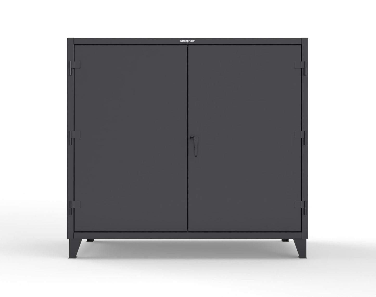 Extreme Duty 12 GA Cabinet with 3 Shelves - 72 In. W x 24 In. D x 66 In. H - 65-243-9005
