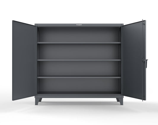 Extreme Duty 12 GA Cabinet with 3 Shelves - 72 In. W x 24 In. D x 66 In. H - 65-243-7024
