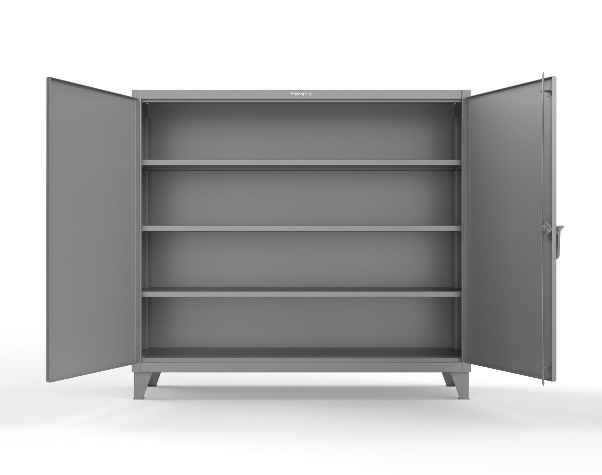 Extreme Duty 12 GA Cabinet with 3 Shelves - 72 In. W x 24 In. D x 66 In. H - 65-243-7037