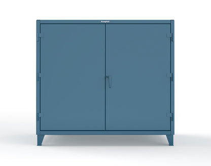 Extreme Duty 12 GA Cabinet with 3 Extra Deep Shelves - 72 In. W x 36 In. D x 66 In. H - 65-363-5001