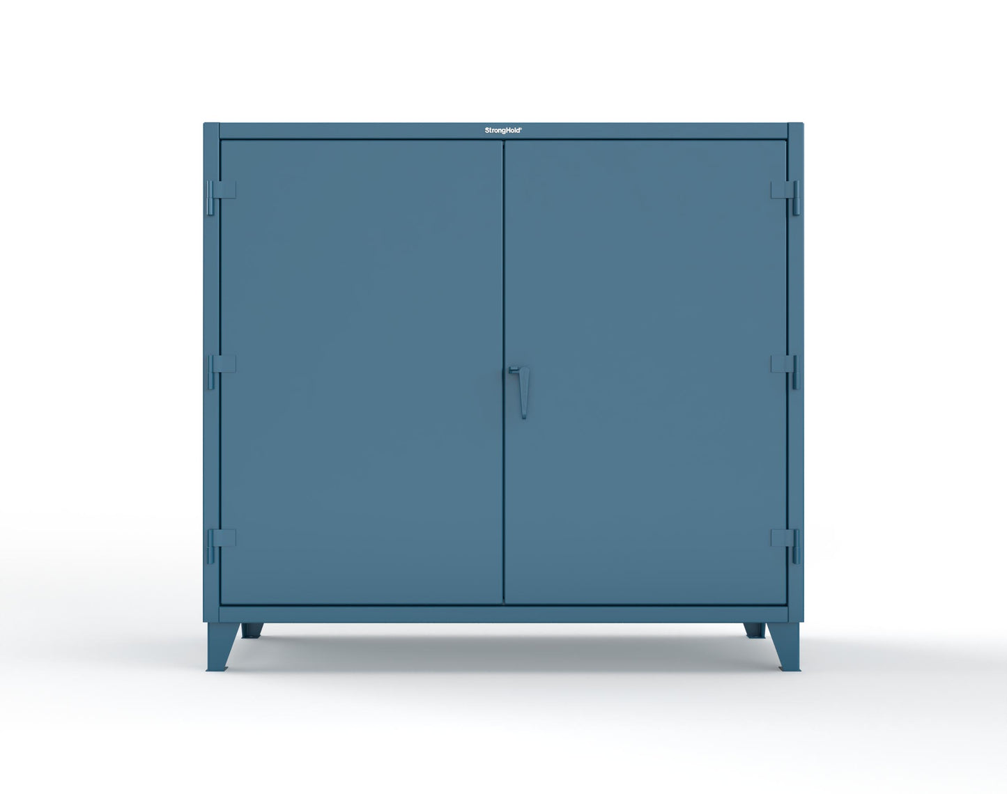 Extreme Duty 12 GA Janitorial Cabinet with 3 Shelves - 72 In. W x 24 In. D x 66 In. H - 65-BC-243-5001