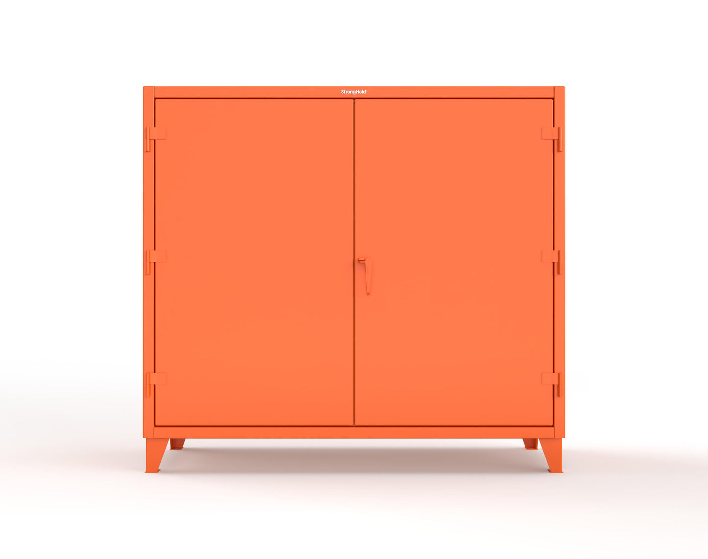Extreme Duty 12 GA Janitorial Cabinet with 3 Shelves - 72 In. W x 24 In. D x 66 In. H - 65-BC-243-2009