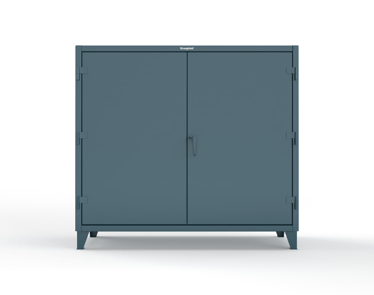Extreme Duty 12 GA Janitorial Cabinet with 3 Shelves - 72 In. W x 24 In. D x 66 In. H - 65-BC-243-5001