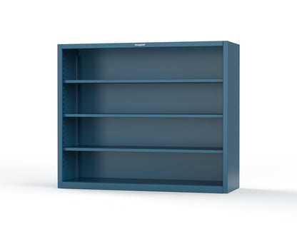 Extreme Duty 12 GA Closed Shelving Unit with 3 Shelves - 72 In. W x 24 In. D x 60 In. H - 65-CSU-243-5010