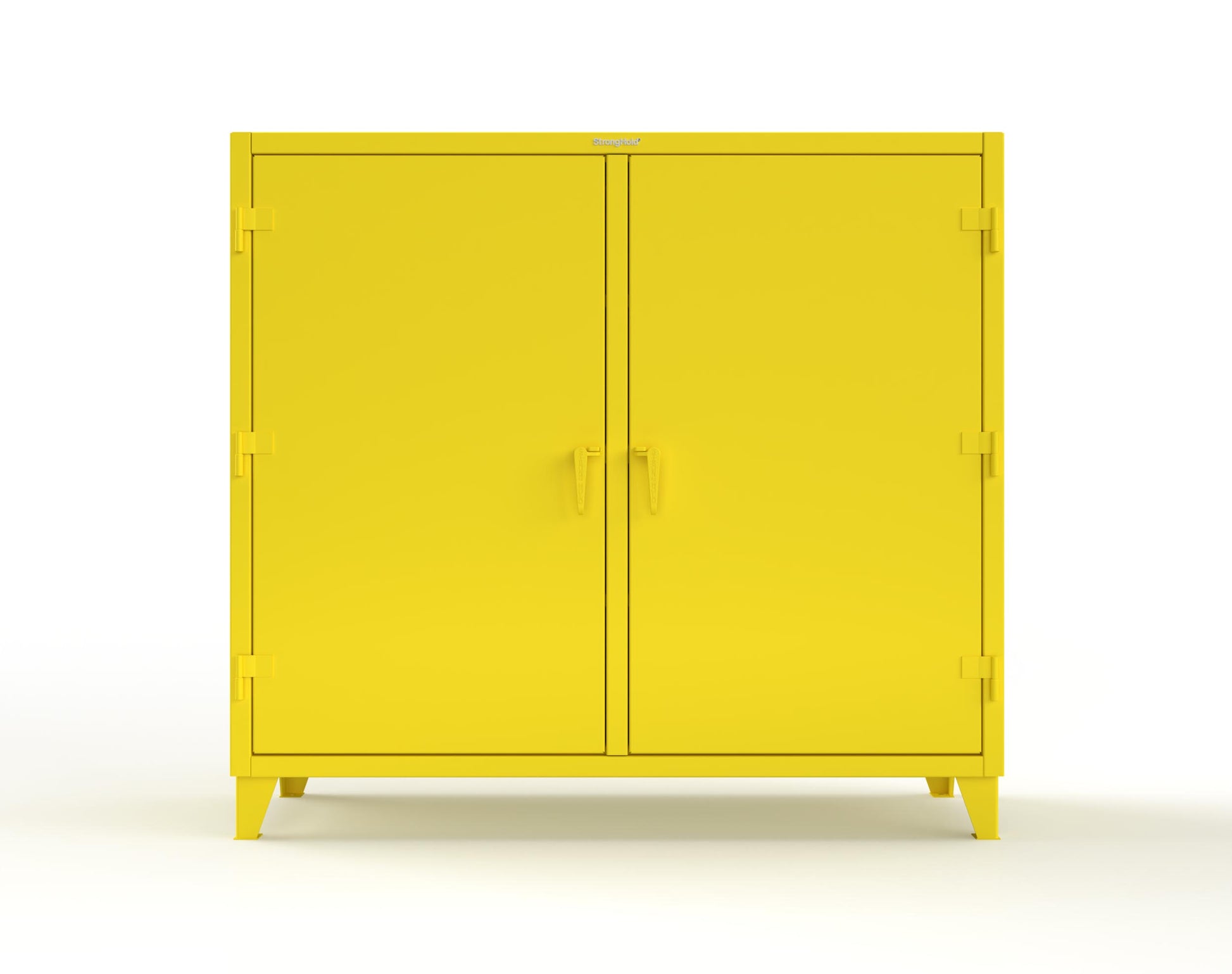 Extreme Duty 12 GA Double Shift Cabinet with 6 Shelves - 72 In. W x 24 In. D x 66 In. H - 65-DS-246-1021
