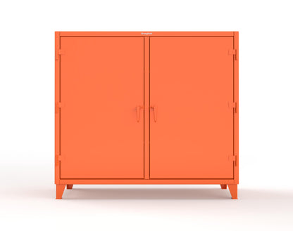 Extreme Duty 12 GA Double Shift Cabinet with 6 Shelves - 72 In. W x 24 In. D x 66 In. H - 65-DS-246-2009
