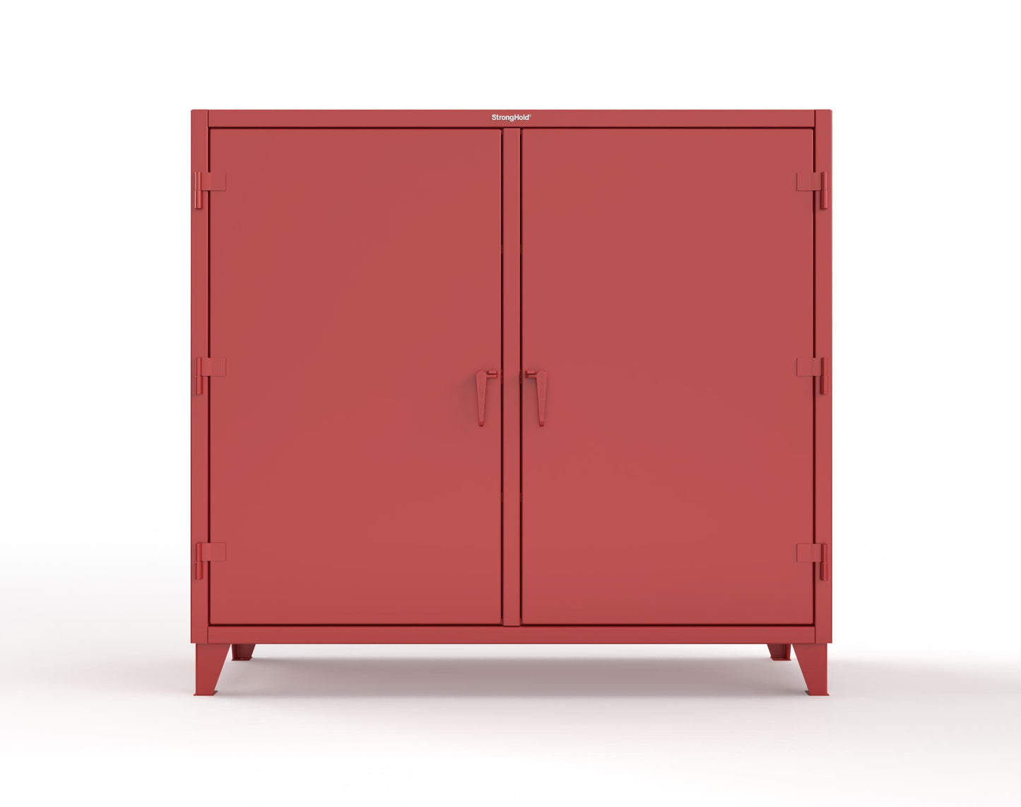 Extreme Duty 12 GA Double Shift Cabinet with 6 Shelves - 72 In. W x 24 In. D x 66 In. H - 65-DS-246-3001