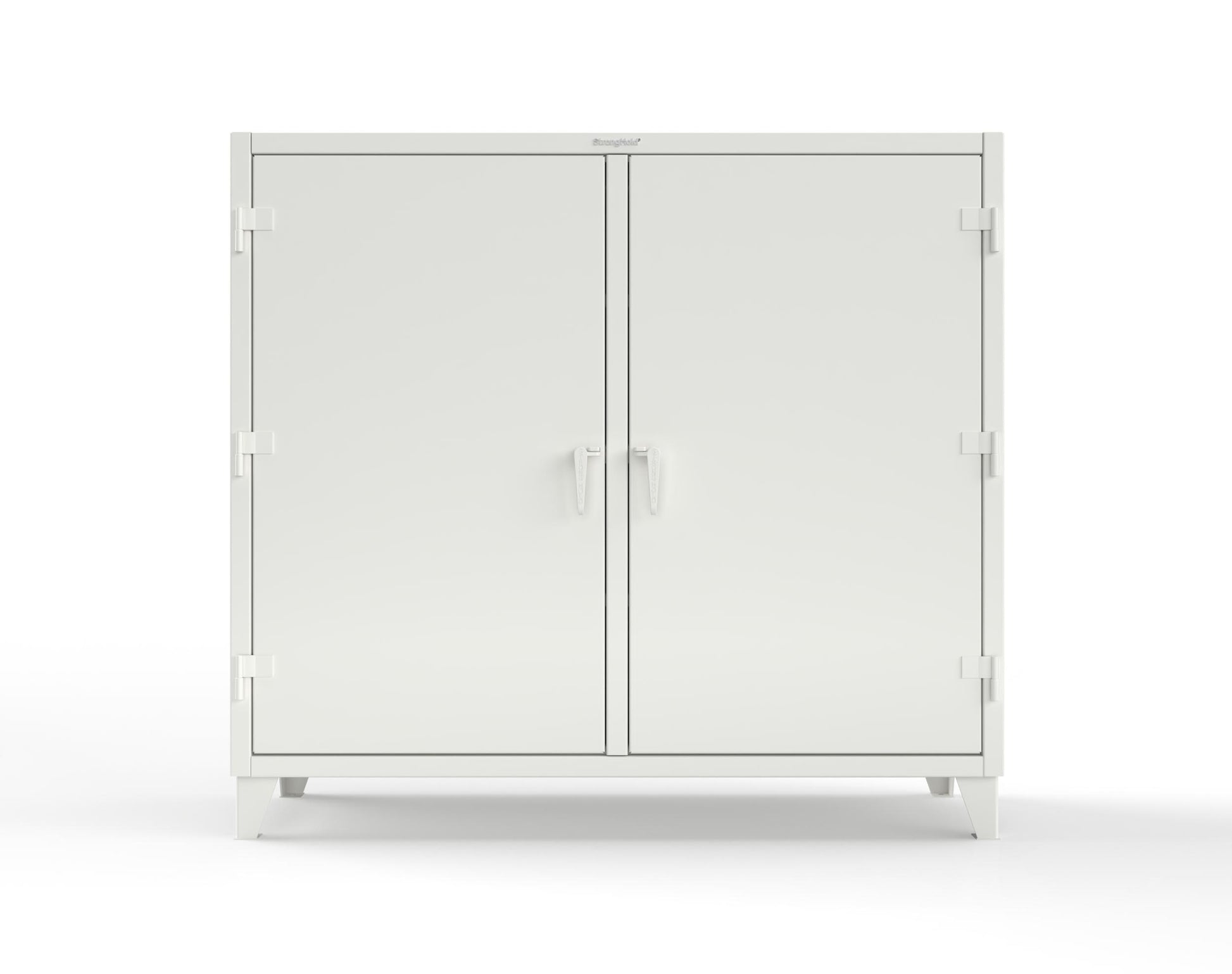 Extreme Duty 12 GA Double Shift Cabinet with 6 Shelves - 72 In. W x 24 In. D x 66 In. H - 65-DS-246-9003