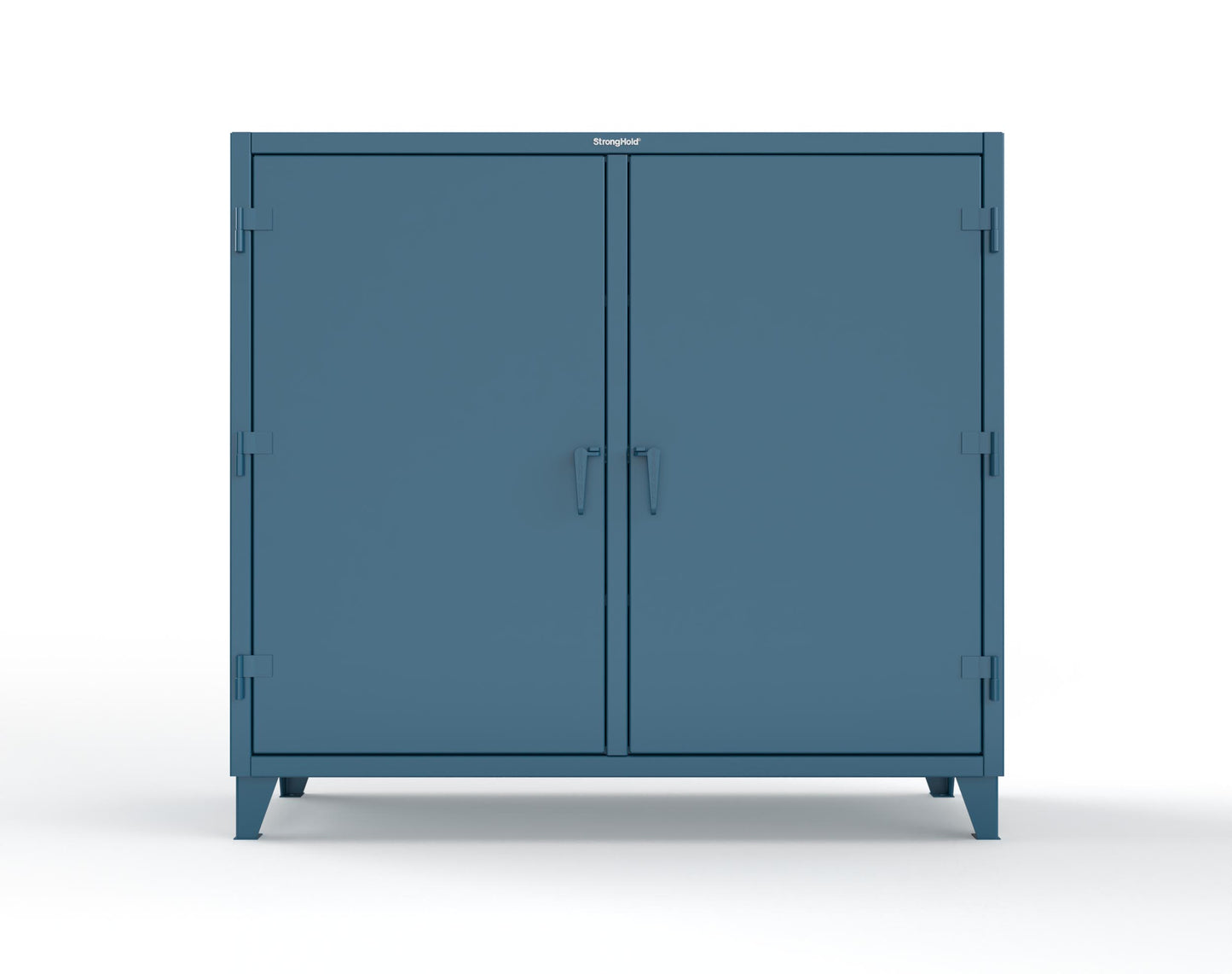 Extreme Duty 12 GA Double Shift Cabinet with 6 Shelves - 72 In. W x 24 In. D x 66 In. H - 65-DS-246-5001