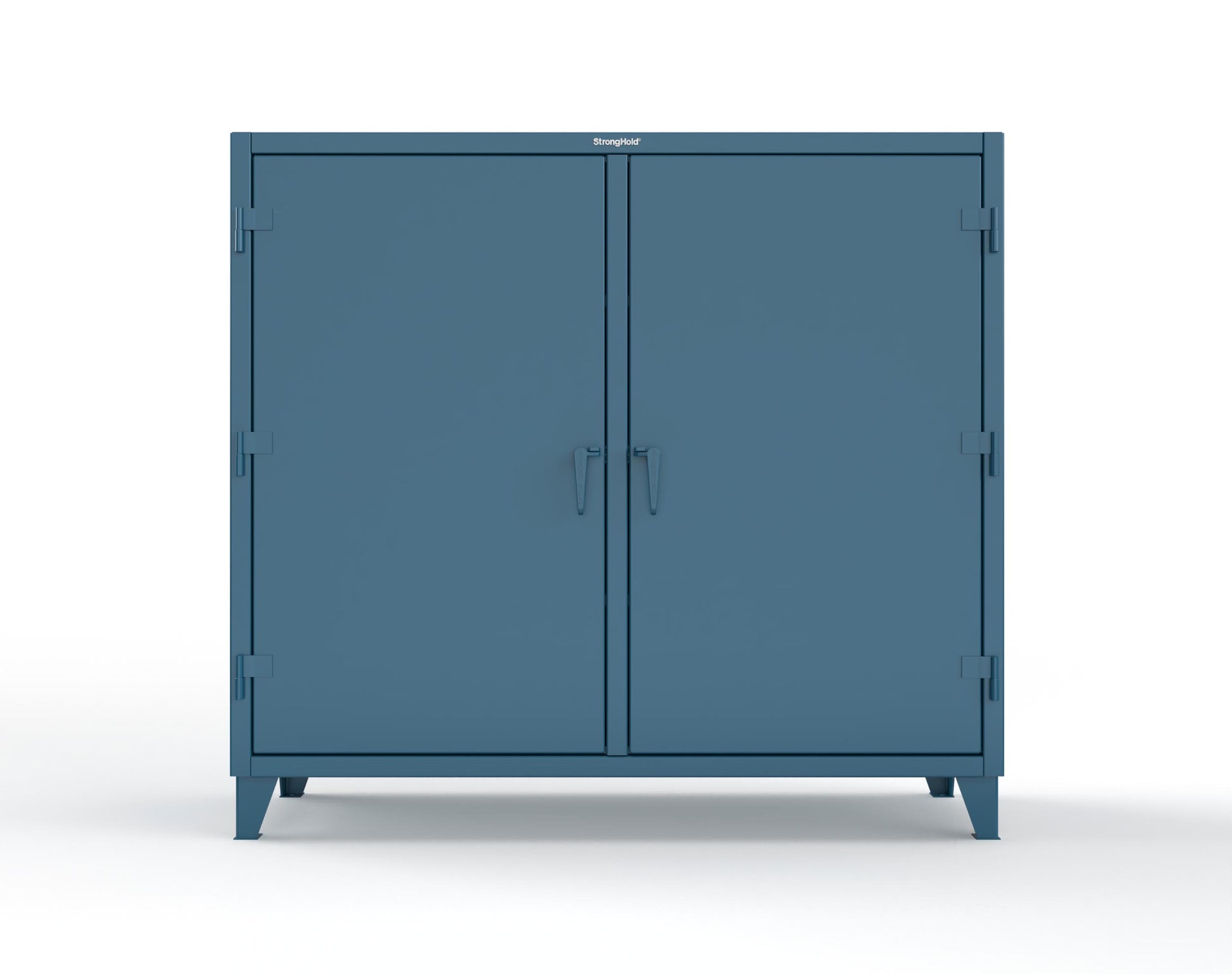 Extreme Duty 12 GA Double Shift Cabinet with 6 Shelves - 72 In. W x 24 In. D x 66 In. H - 65-DS-246-5001