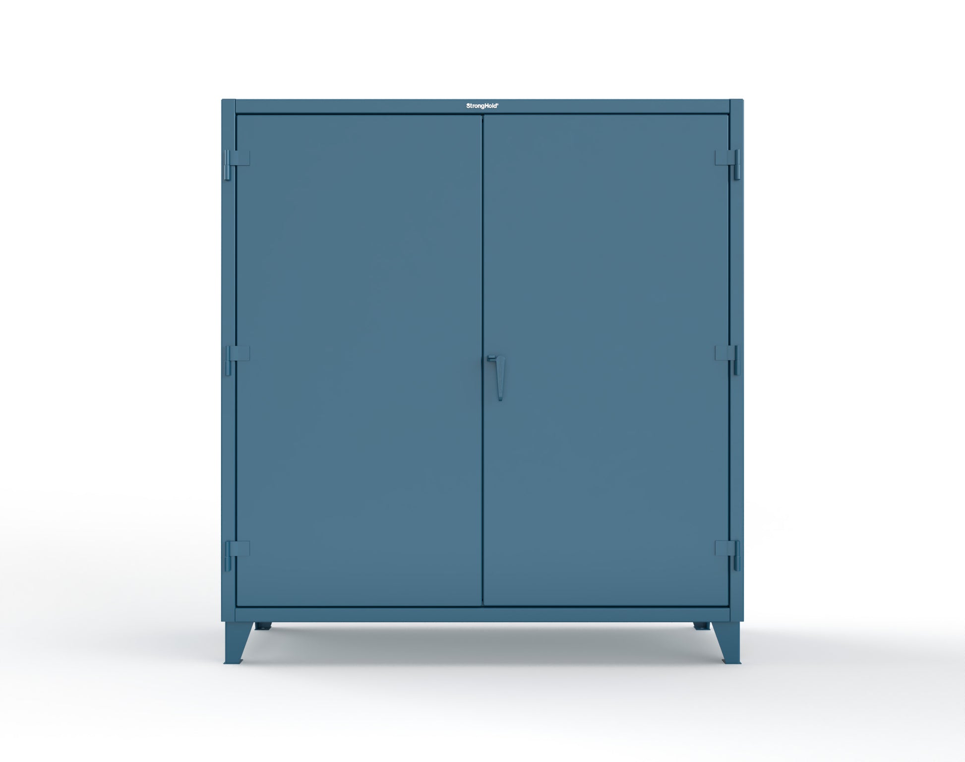 Extreme Duty 12 GA Rigging Cabinet with 24 Hooks - 72 In. W x 24 In. D x 78 In. H - 66-240-24-5001