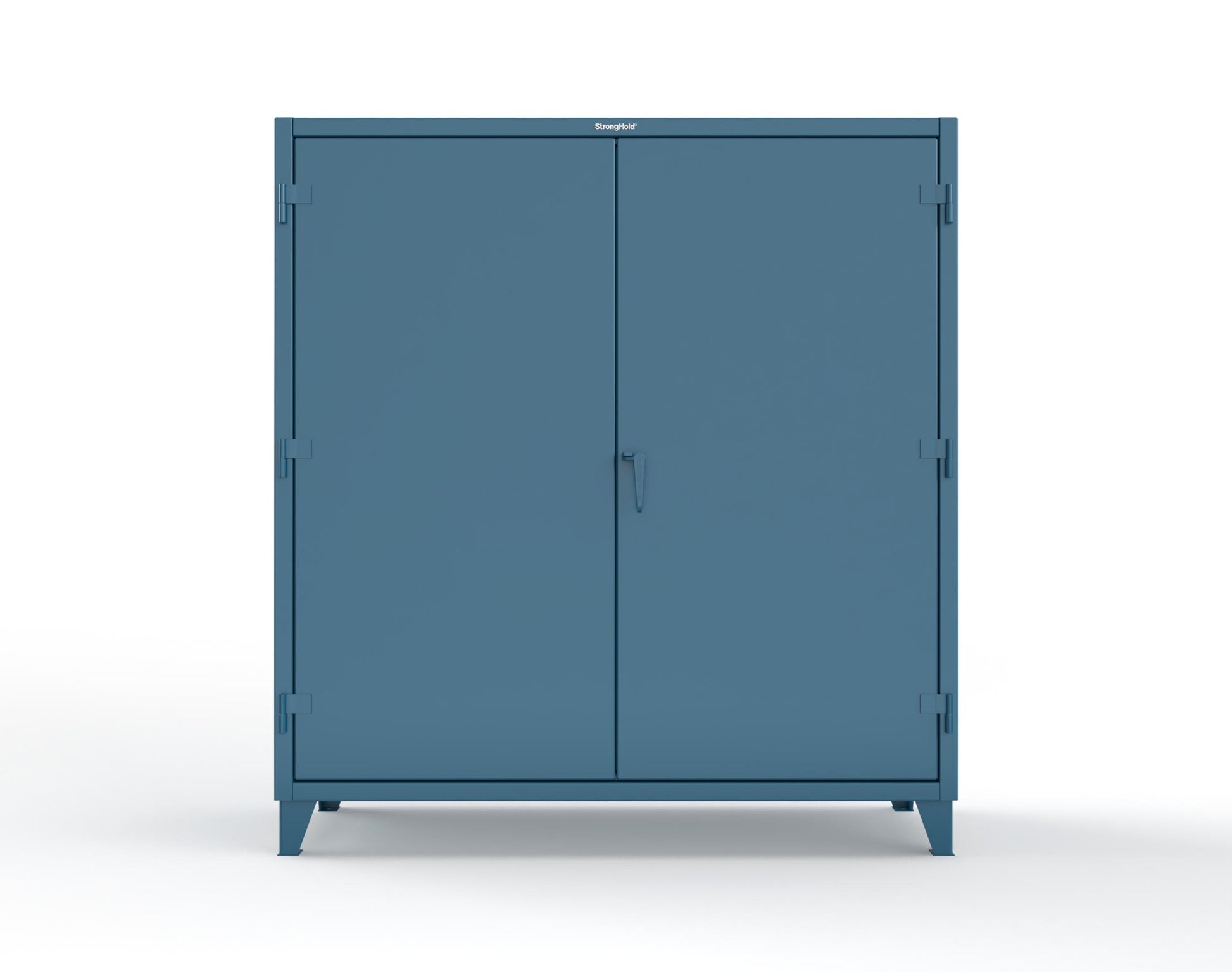 Extreme Duty 12 GA Cabinet with 6 Half-Width Drawers, 4 Shelves - 72 In. W x 24 In. D x 78 In. H - 66-244-6/5DB-3001