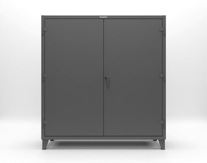 Extreme Duty 12 GA Cabinet with 4 Shelves - 72 In. W x 24 In. D x 78 In. H