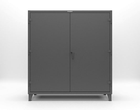 Extreme Duty 12 GA Cabinet with 4 Shelves - 72 In. W x 24 In. D x 78 In. H