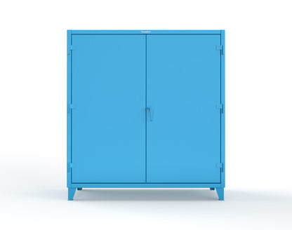 Extreme Duty 12 GA Cabinet with 4 Shelves - 72 In. W x 24 In. D x 78 In. H - 66-244-5012