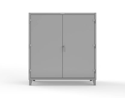Extreme Duty 12 GA Cabinet with 4 Shelves - 72 In. W x 24 In. D x 78 In. H - 66-244-7037