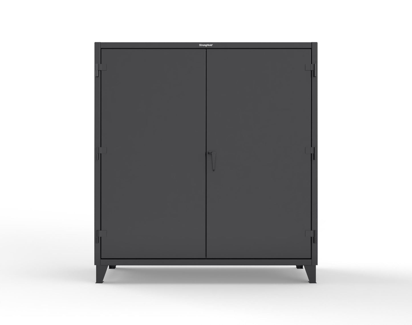 Extreme Duty 12 GA Cabinet with 4 Shelves - 72 In. W x 24 In. D x 78 In. H - 66-244-9005
