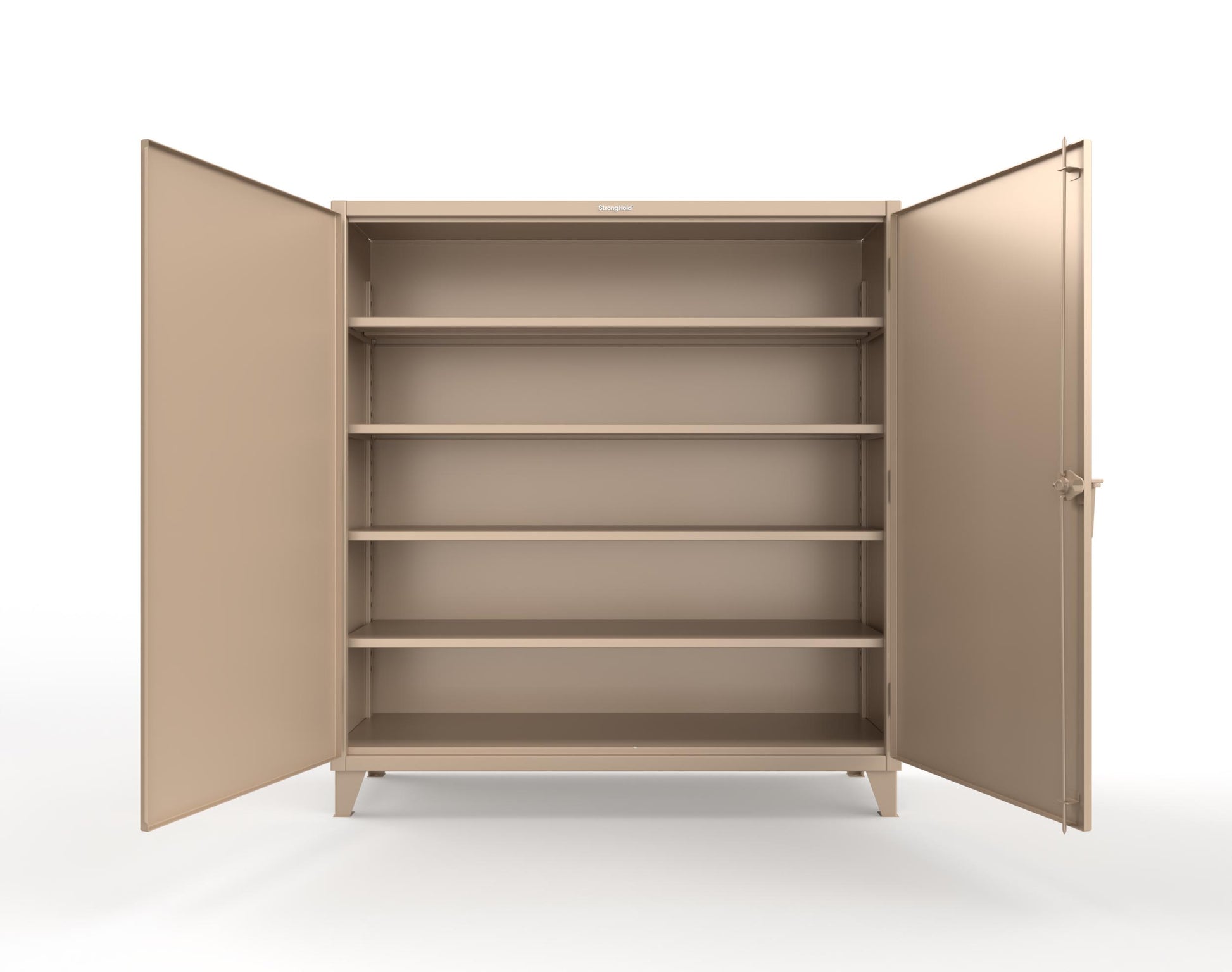 Extreme Duty 12 GA Cabinet with 4 Shelves - 72 In. W x 24 In. D x 78 In. H - 66-244-1019