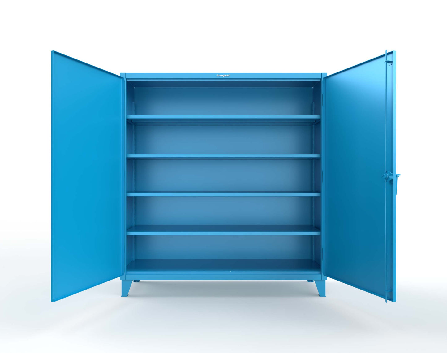 Extreme Duty 12 GA Cabinet with 4 Shelves - 72 In. W x 24 In. D x 78 In. H - 66-244-5012