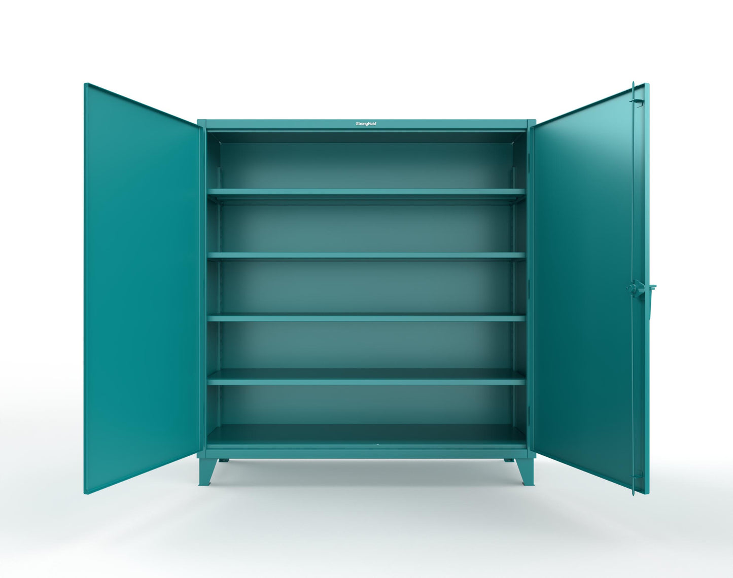 Extreme Duty 12 GA Cabinet with 4 Shelves - 72 In. W x 24 In. D x 78 In. H - 66-244-5021