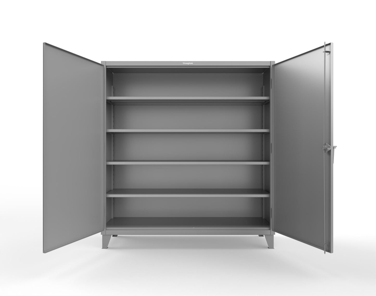 Extreme Duty 12 GA Cabinet with 4 Shelves - 72 In. W x 24 In. D x 78 In. H - 66-244-7037