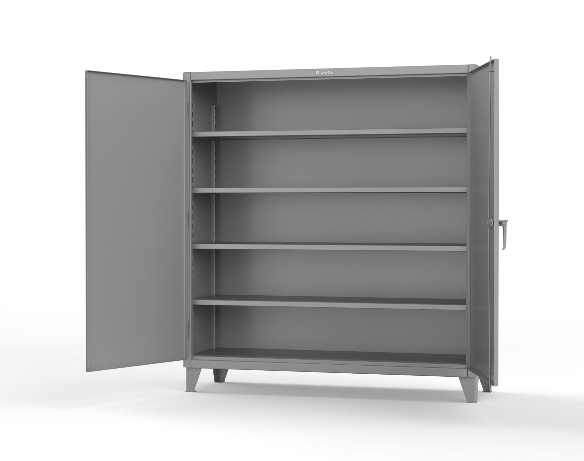 Extreme Duty 12 GA Cabinet with 4 Shelves - 72 In. W x 24 In. D x 78 In. H - 66-244-7037