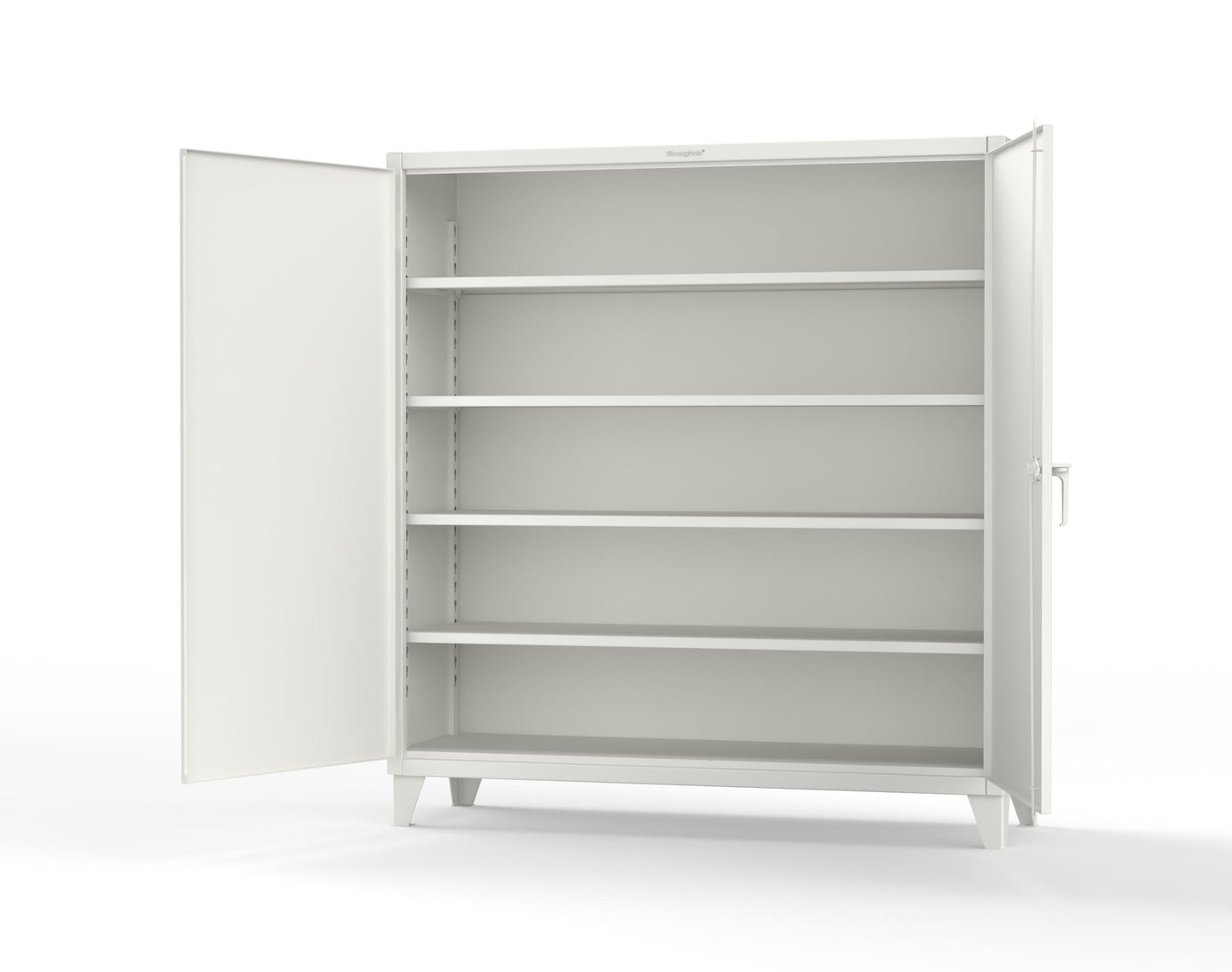 Extreme Duty 12 GA Cabinet with 4 Shelves - 72 In. W x 24 In. D x 78 In. H - 66-244-9003