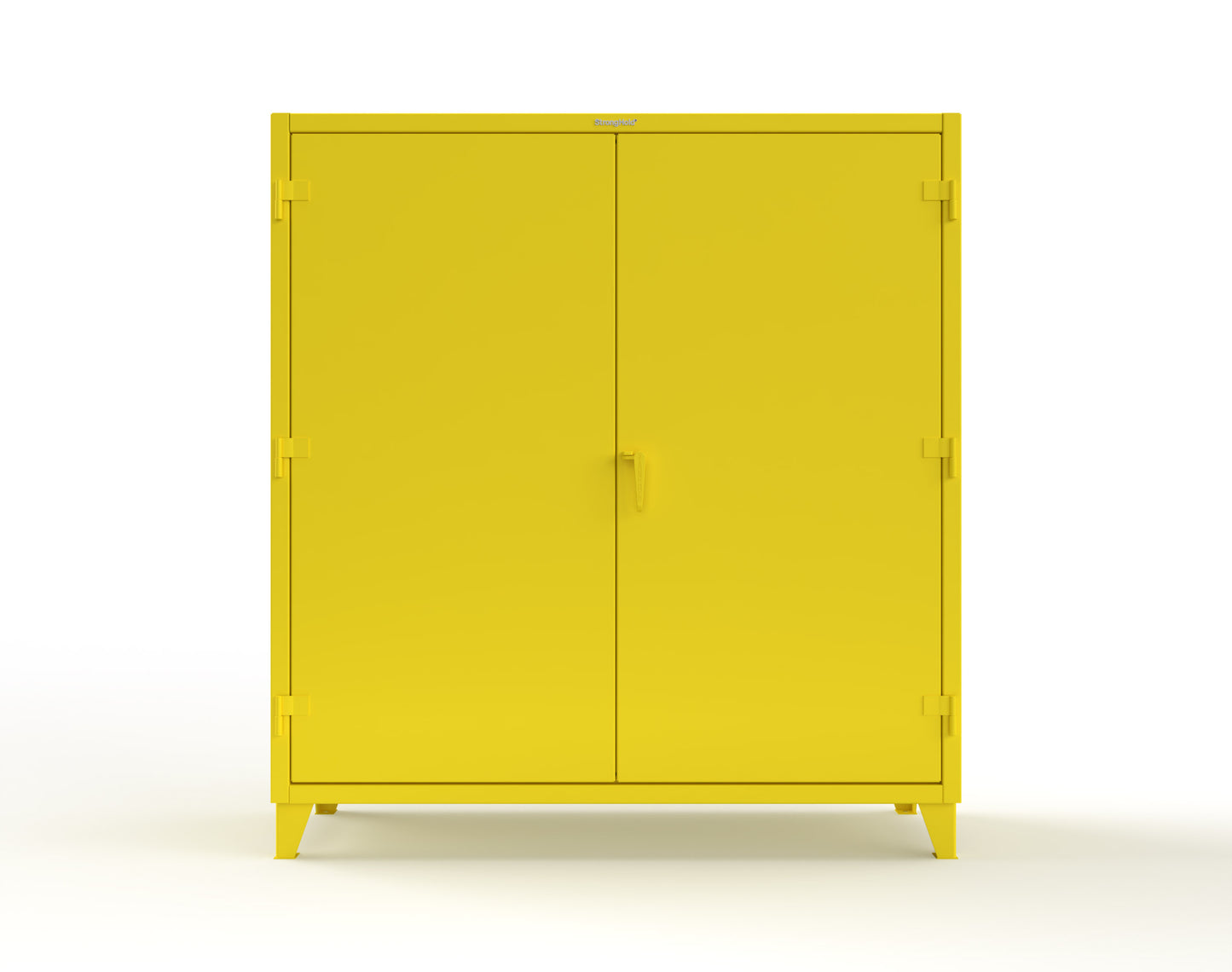 Extreme Duty 12 GA Cabinet with 72 Pigeonholes - 72 in. W x 24 in. D x 78 in. H - 66-247-72OP-1021