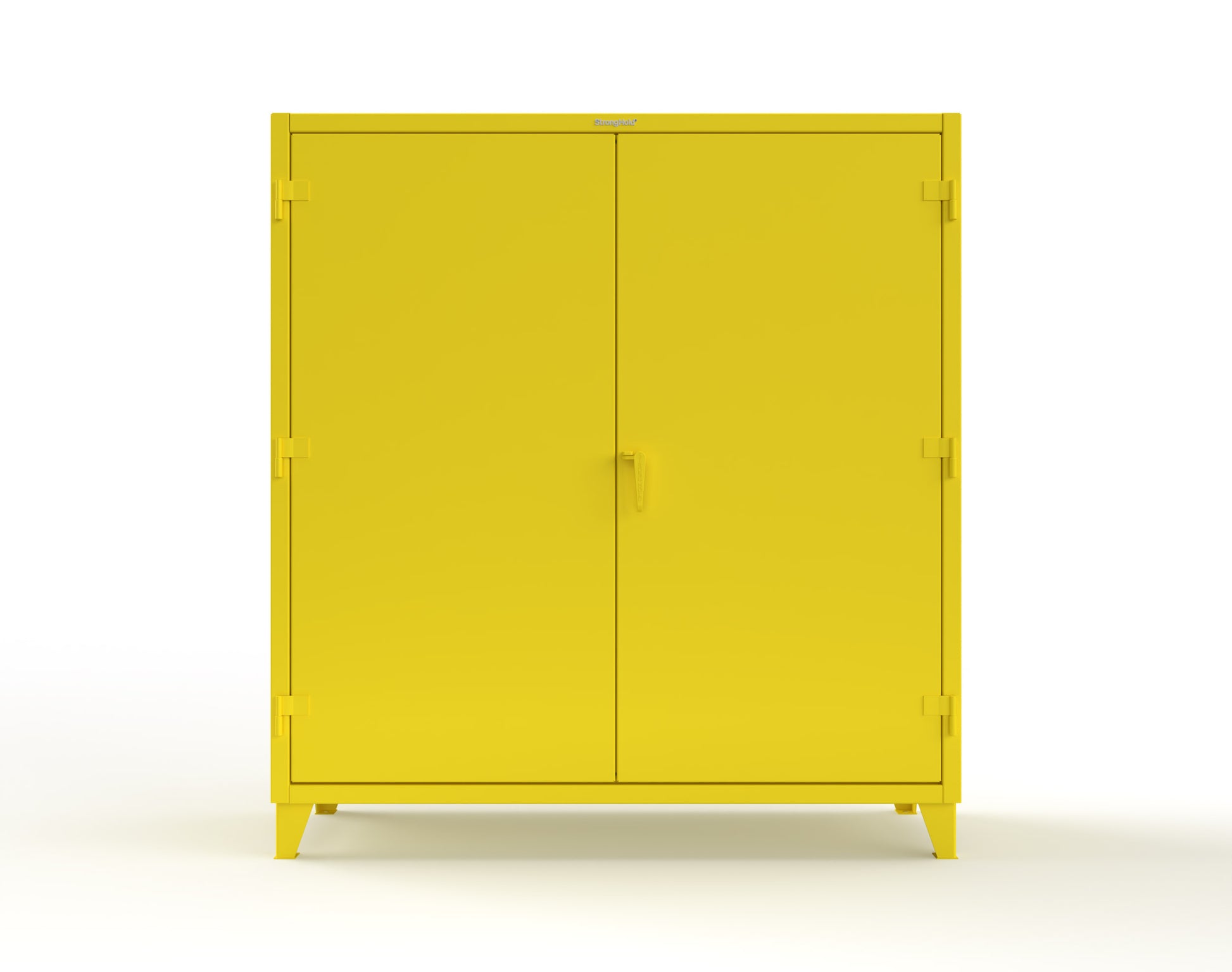 Extreme Duty 12 GA Cabinet with 72 Pigeonholes - 72 in. W x 24 in. D x 78 in. H - 66-247-72OP-1021