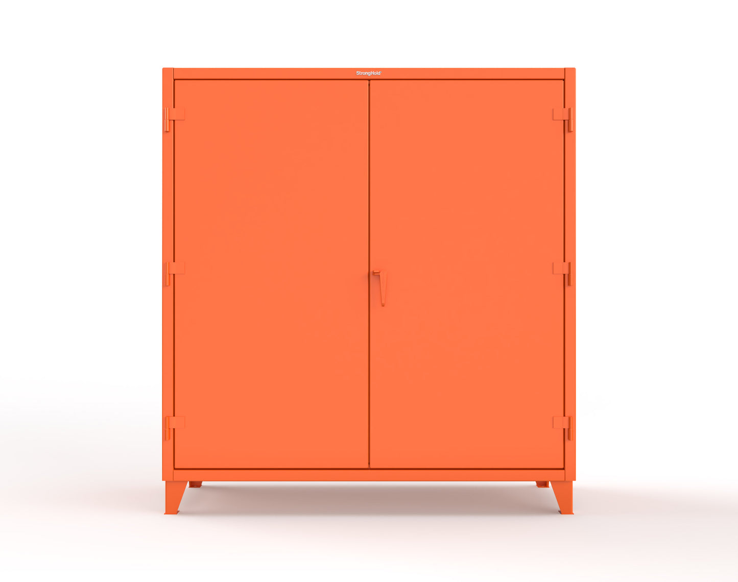 Extreme Duty 12 GA Cabinet with 72 Pigeonholes - 72 in. W x 24 in. D x 78 in. H - 66-247-72OP-2009