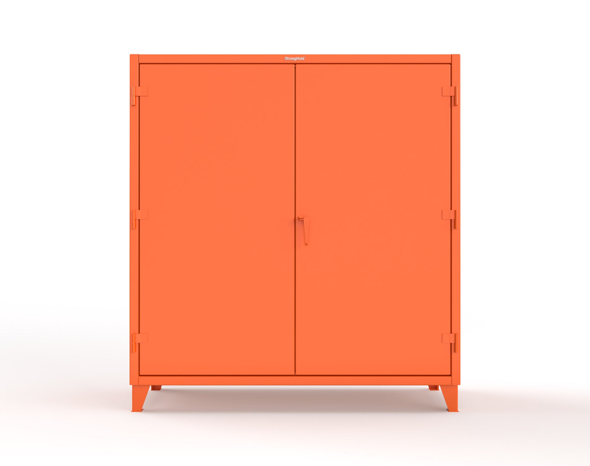 Extreme Duty 12 GA Cabinet with 72 Pigeonholes - 72 in. W x 24 in. D x 78 in. H - 66-247-72OP-2009