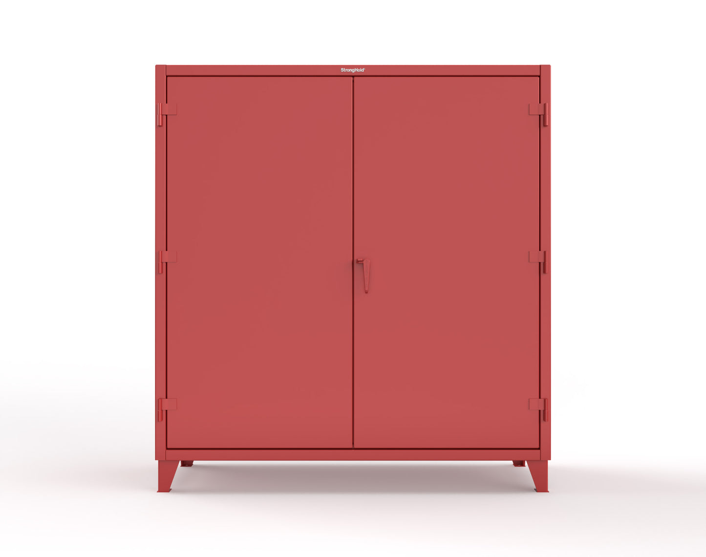 Extreme Duty 12 GA Cabinet with 72 Pigeonholes - 72 in. W x 24 in. D x 78 in. H - 66-247-72OP-3001