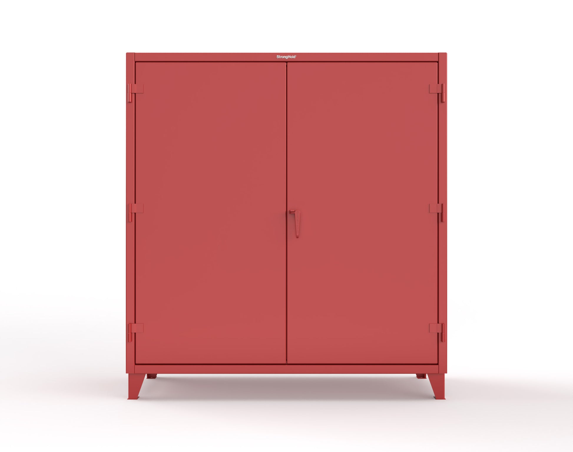 Extreme Duty 12 GA Cabinet with 72 Pigeonholes - 72 in. W x 24 in. D x 78 in. H - 66-247-72OP-3001