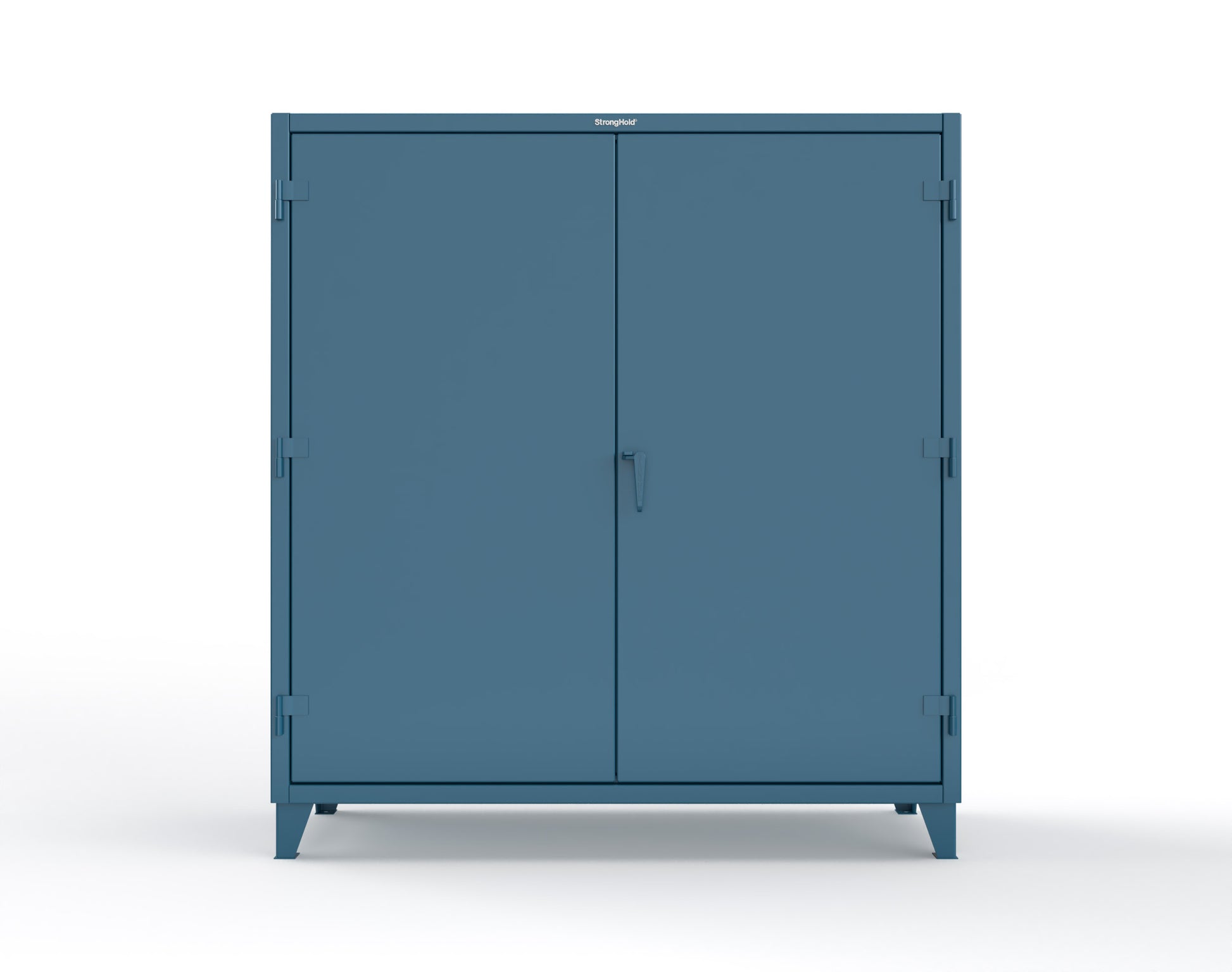 Extreme Duty 12 GA Cabinet with 72 Pigeonholes - 72 in. W x 24 in. D x 78 in. H - 66-247-72OP-5001