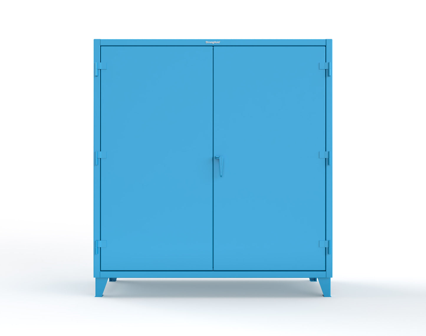 Extreme Duty 12 GA Cabinet with 72 Pigeonholes - 72 in. W x 24 in. D x 78 in. H - 66-247-72OP-5012