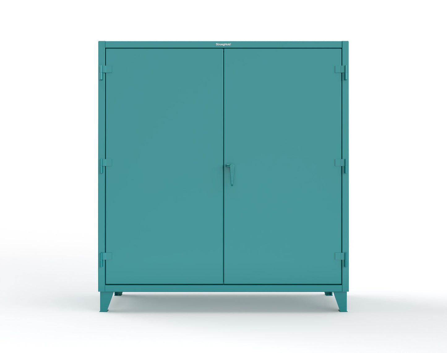 Extreme Duty 12 GA Cabinet with 72 Pigeonholes - 72 in. W x 24 in. D x 78 in. H - 66-247-72OP-5021