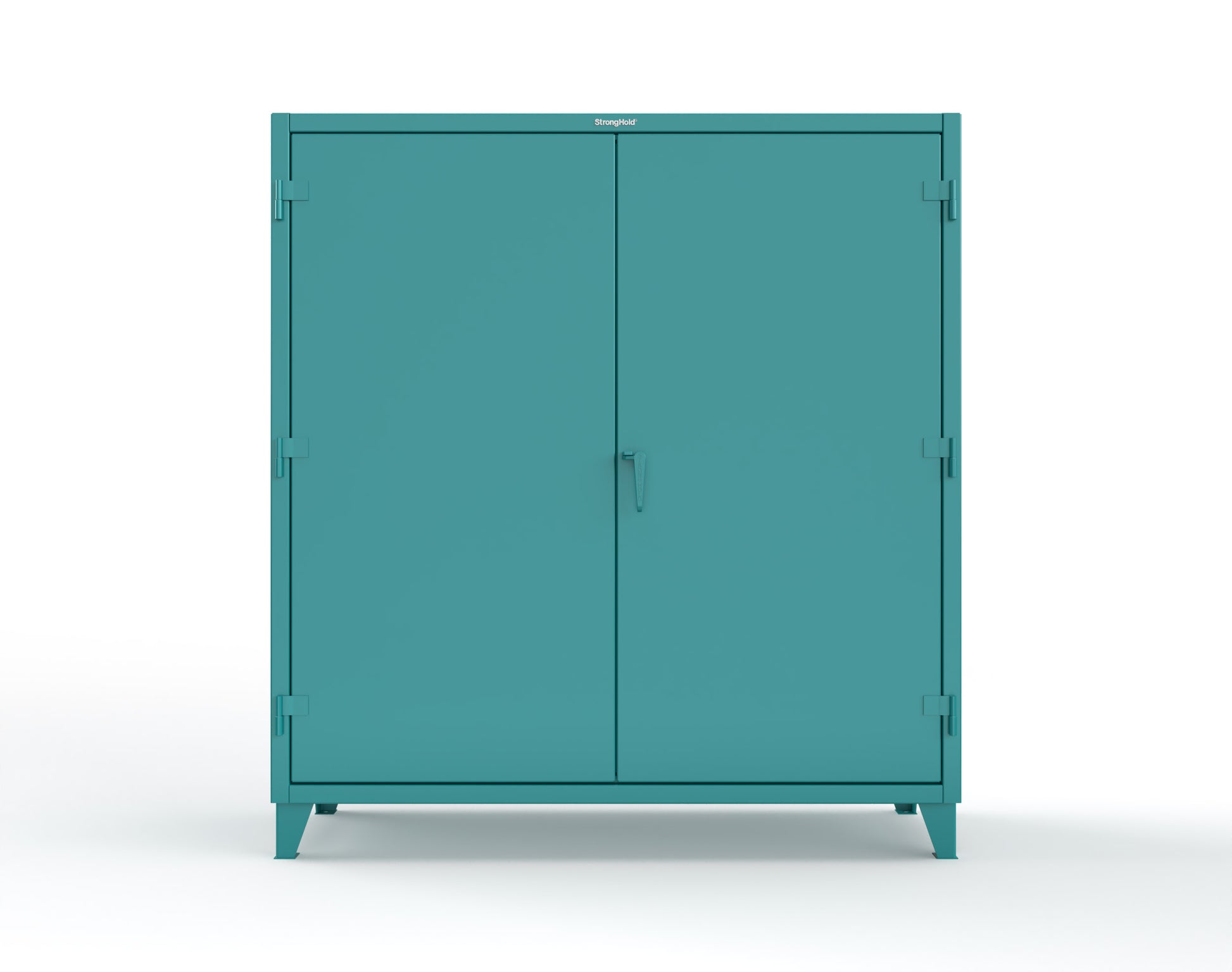 Extreme Duty 12 GA Cabinet with 72 Pigeonholes - 72 in. W x 24 in. D x 78 in. H - 66-247-72OP-5021