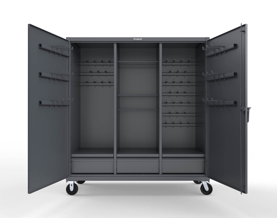 Indoor Rigging Store Extreme Duty 12-Gauge Rigging Cabinets | Mobile Options | Strong Hold