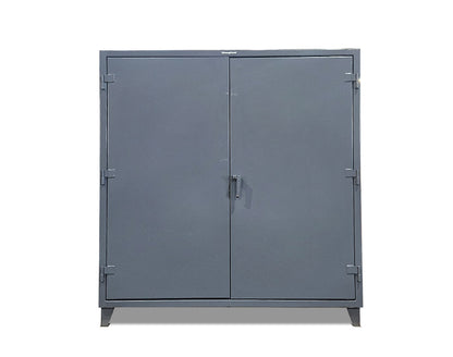 Extreme Duty 12 GA Cabinet with 4 Extra Deep Shelves - 72 In. W x 36 In. D x 78 In. H - Outlet