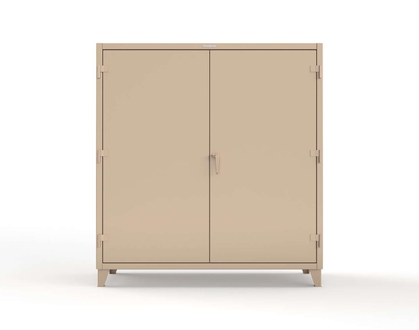 Extreme Duty 12 GA Rigging Cabinet with Hooks - 72 In. W x 24 In. D x 78 In. H - 66-BB-240W/Hooks-1019